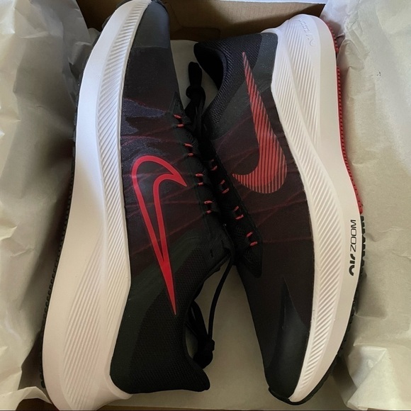 Nike Other - NWT Nike Winflo 8 Running Sneakers Black Red CW3419-003
